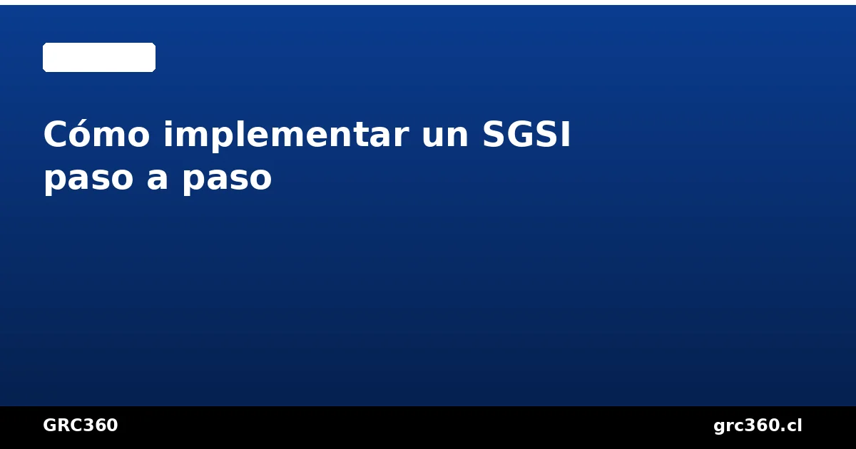 Cronograma visual de implementación de un SGSI en 24 semanas con las 6 fases principales